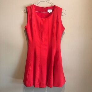 4/$25 Everly Fit n Flare Red Sleeveless w/Slip Med